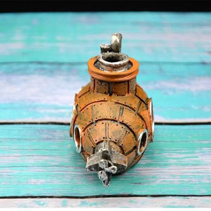 Ornements sous-marins en résine, abri pour poissons et crevettes, accessoires d'aménagement paysager pour Aquarium, décorations pour Aquarium - Animaleriex