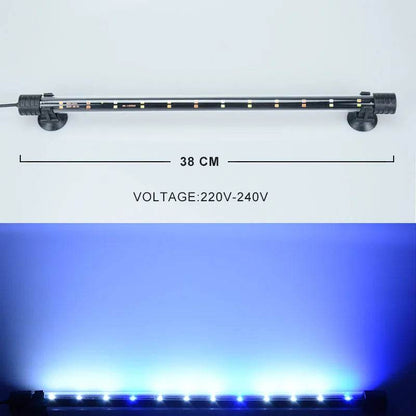 14-58CM lumière d'aquarium réservoir de poisson lampe de lumière Submersible étanche sous-marine lumières LED éclairage d'aquarium - Animaleriex