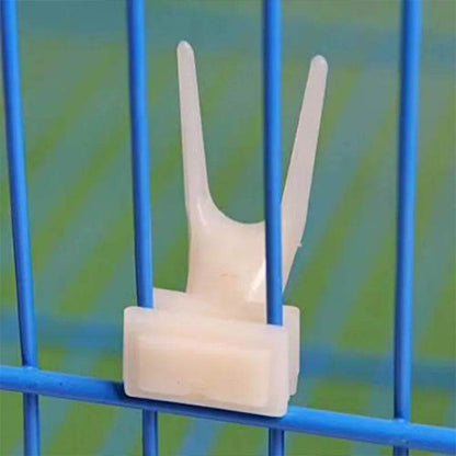 Fourchette à fruits pour oiseaux et perroquets, 1 pièce, fournitures pour animaux de compagnie, support à nourriture en plastique, Cage d'alimentation, fournitures pour animaux de compagnie, fourchette à collation, accessoires pour Cage à oiseaux - Animaleriex