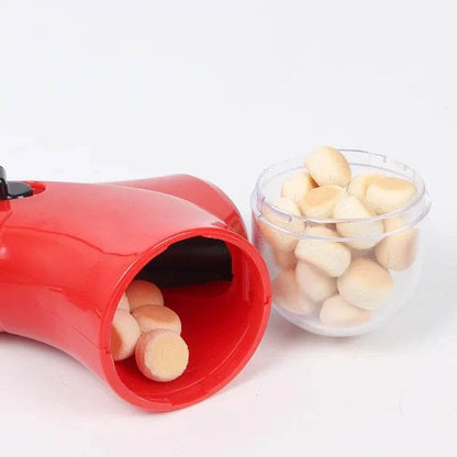 Distributeur de friandises interactif Portable, équipement d'entraînement de nourriture pour chiens, pistolet lanceur, distributeur de collations pour animaux de compagnie, accessoires, fournitures d'outils, produit - Animaleriex