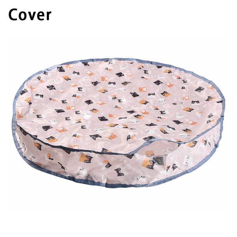 Jouets interactifs pour chat, balle à roulement rapide dans une pochette, jouet pour chaton, cache-cache, activé par le mouvement, pour l'intérieur - Animaleriex